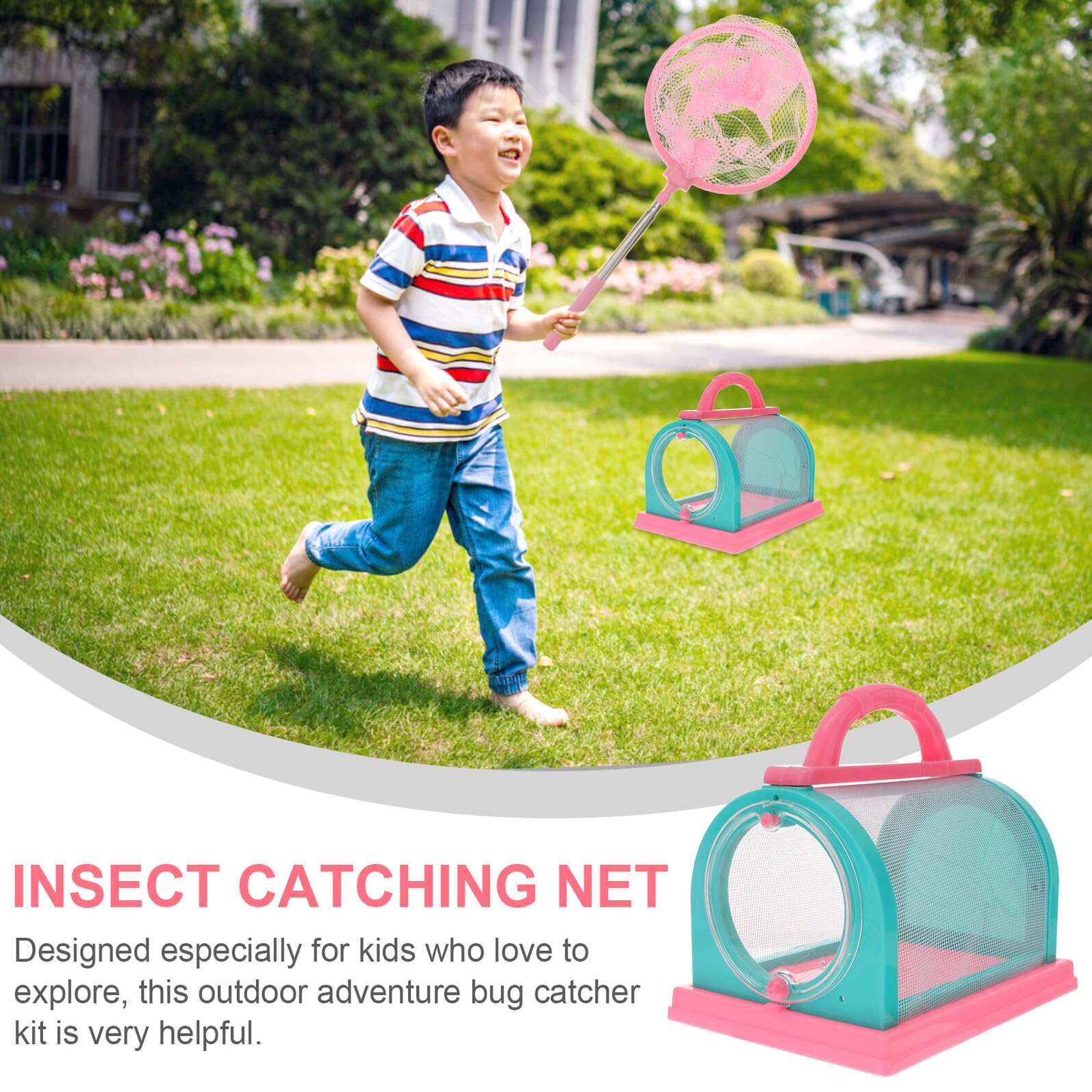 Kit de Captura de Exploración 5 Piezas Plástico y Tela para Niños