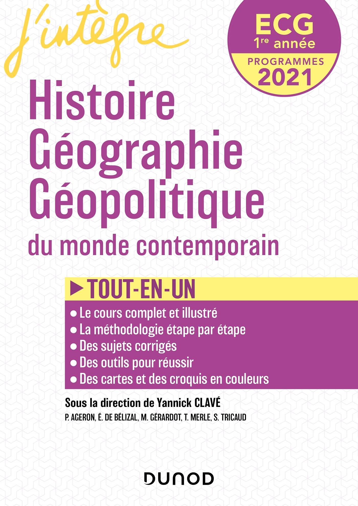 ECG 1re année Histoire Géographie Géopolitique - 2021 - Tout-en-un: Tout-en-un (2021)