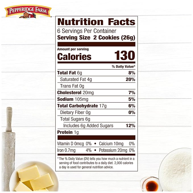 Pepperidge Farm Dublin Shortbread Cookies 5.5 oz miniatura 2