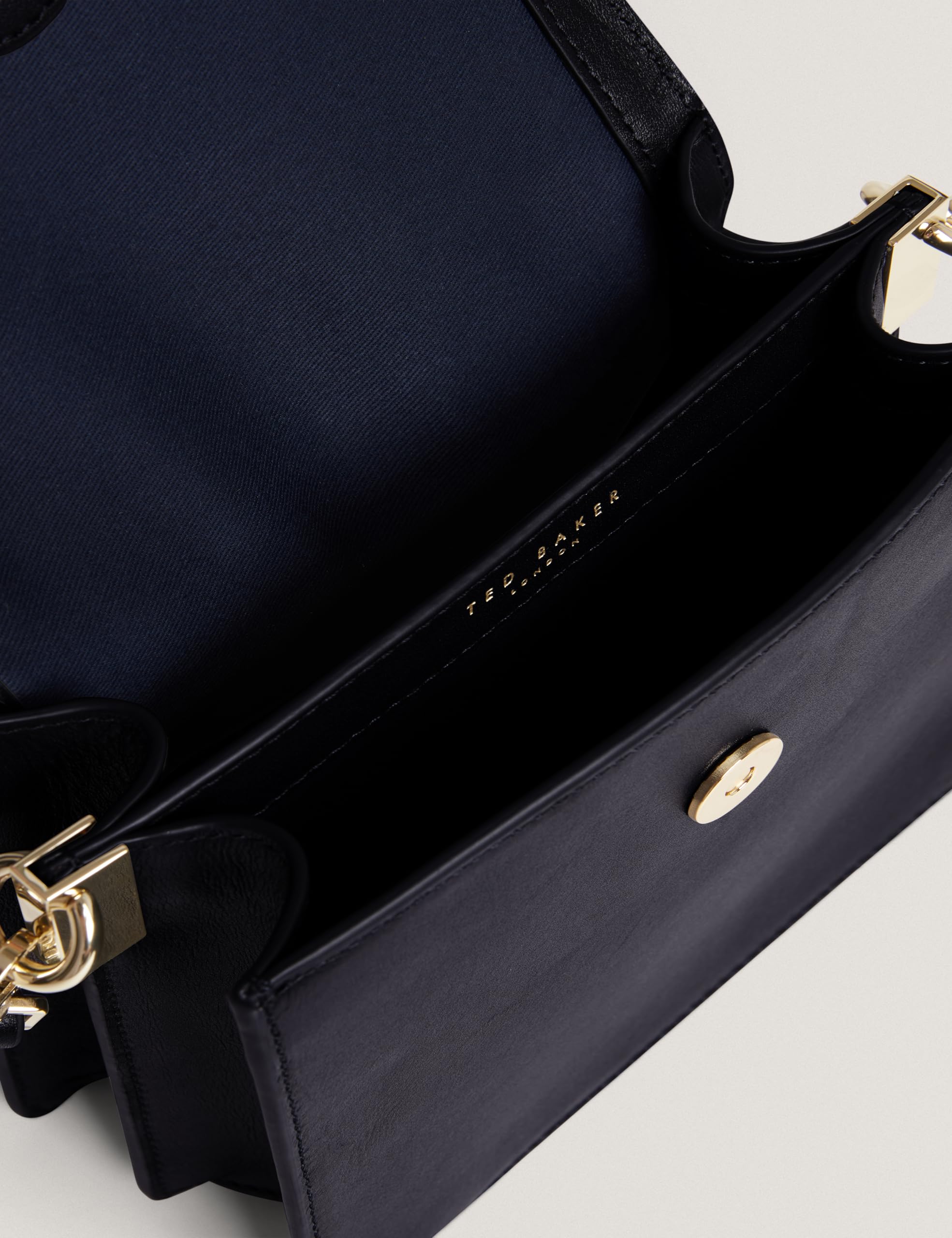 Ted Baker Damen Bar Detail Medium Top Handle Bag Tasche, Navy