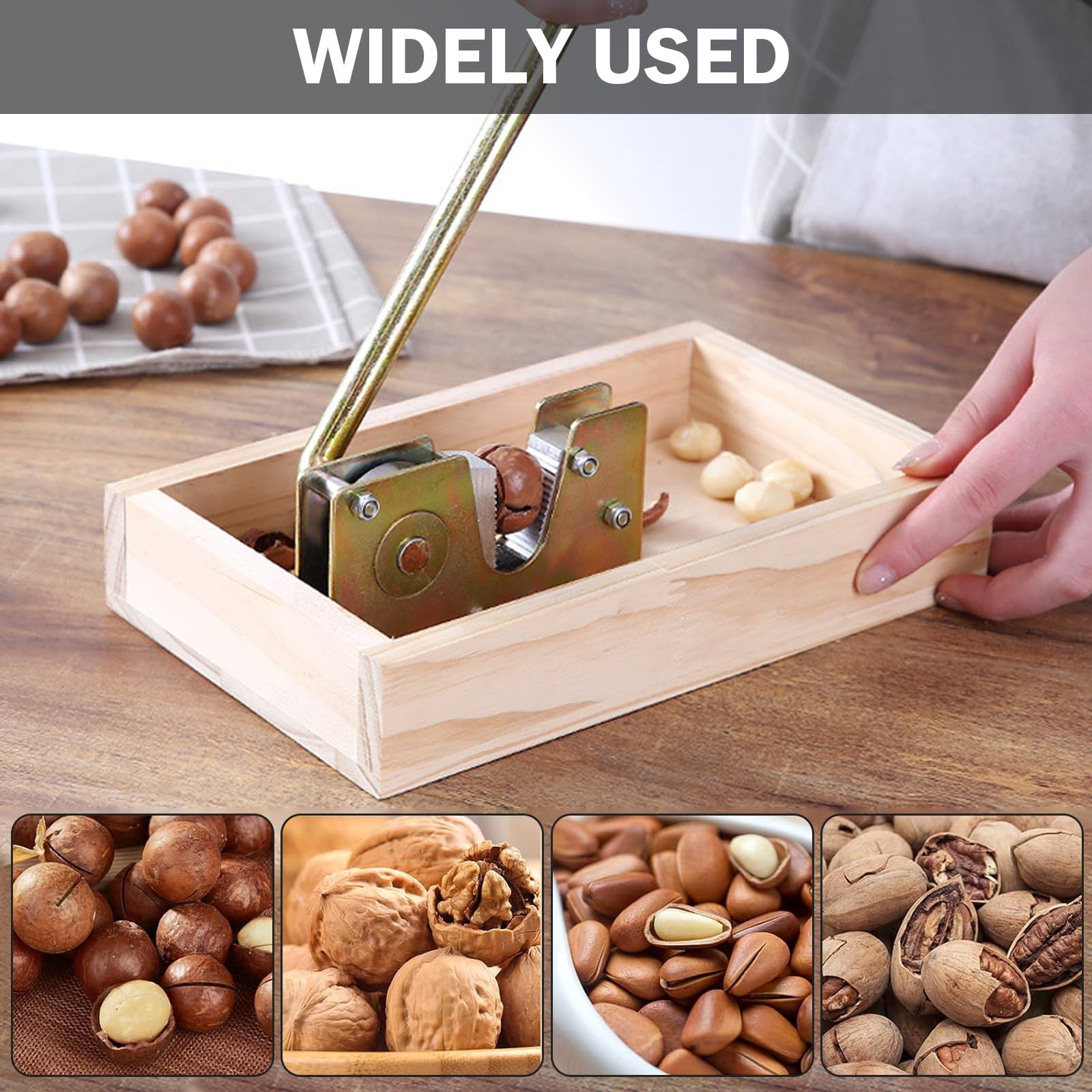 Casse-Noisette, Casse-Noisette, Casse-Noisette, Noix, Casse-Noisette, Acier Inoxydable, Casse-Noisette Robuste, Outils Pour Noix, Noix De Pécan