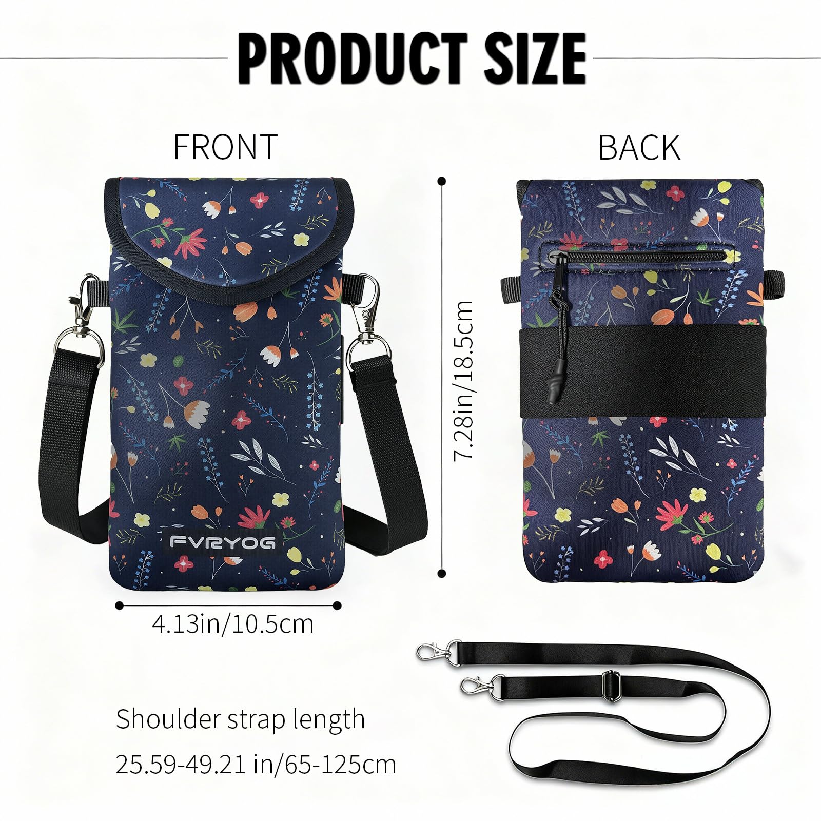 Funda de neopreno para teléfono para hombres y mujeres con correa cruzada/cordón para el cuello para iPhone 17/16/15/14 Pro Max, Samsung S25, Pixel 10