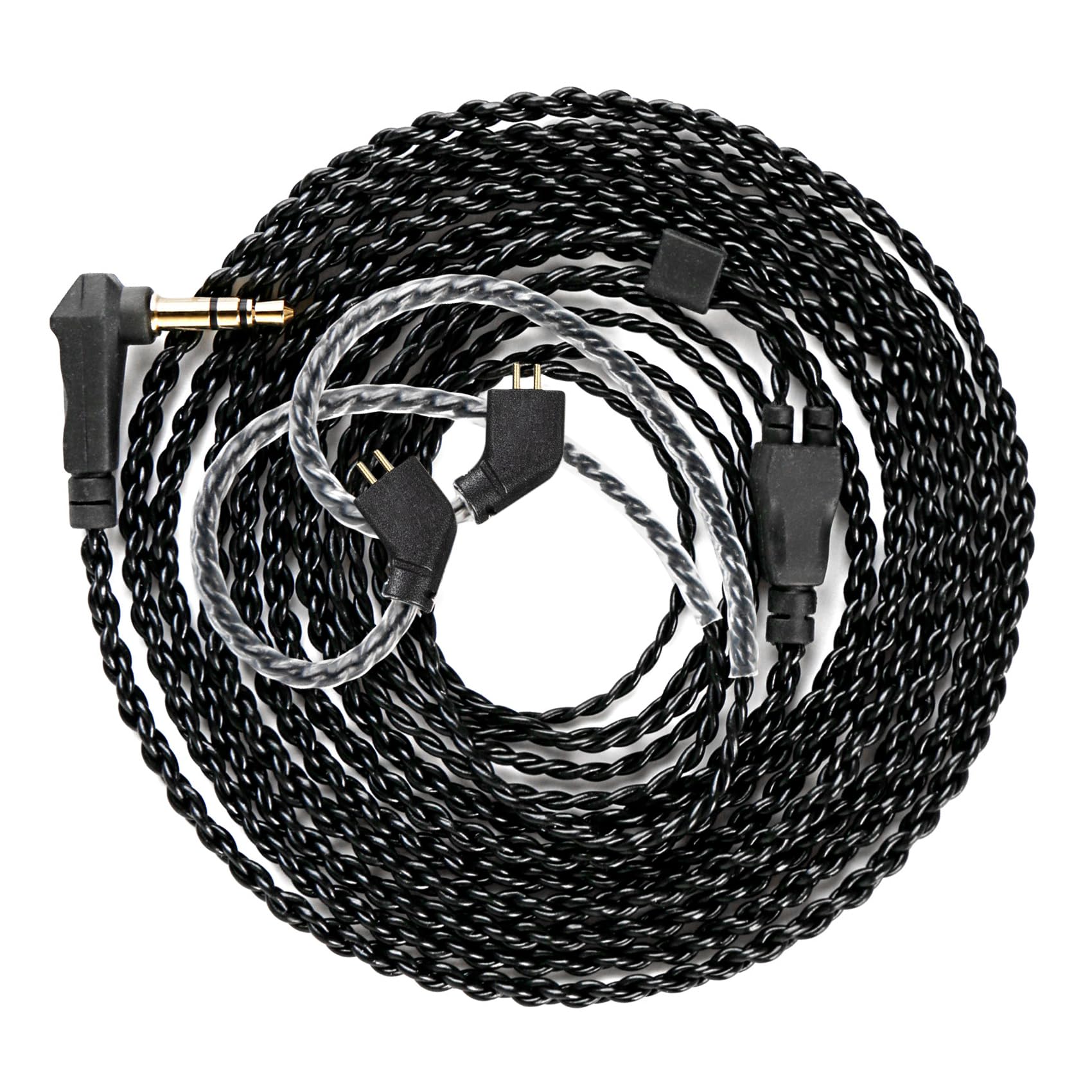 2 Meter Long IEM Cable, CCZ C01 OFC Upgraded Replacement Cable for CCZ Melody, BC01 Pro, KBEAR KS1, KS2, in ear Monitor, Wired Earbuds, IEMS Earphones, in Ear Headphones (TFZPins Without Microphones)-image-28