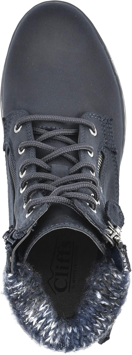 CLIFFS BY WHITE MOUNTAIN Shoes Kelsie Women's Lace-up Hiker Style Bootie - Image 5