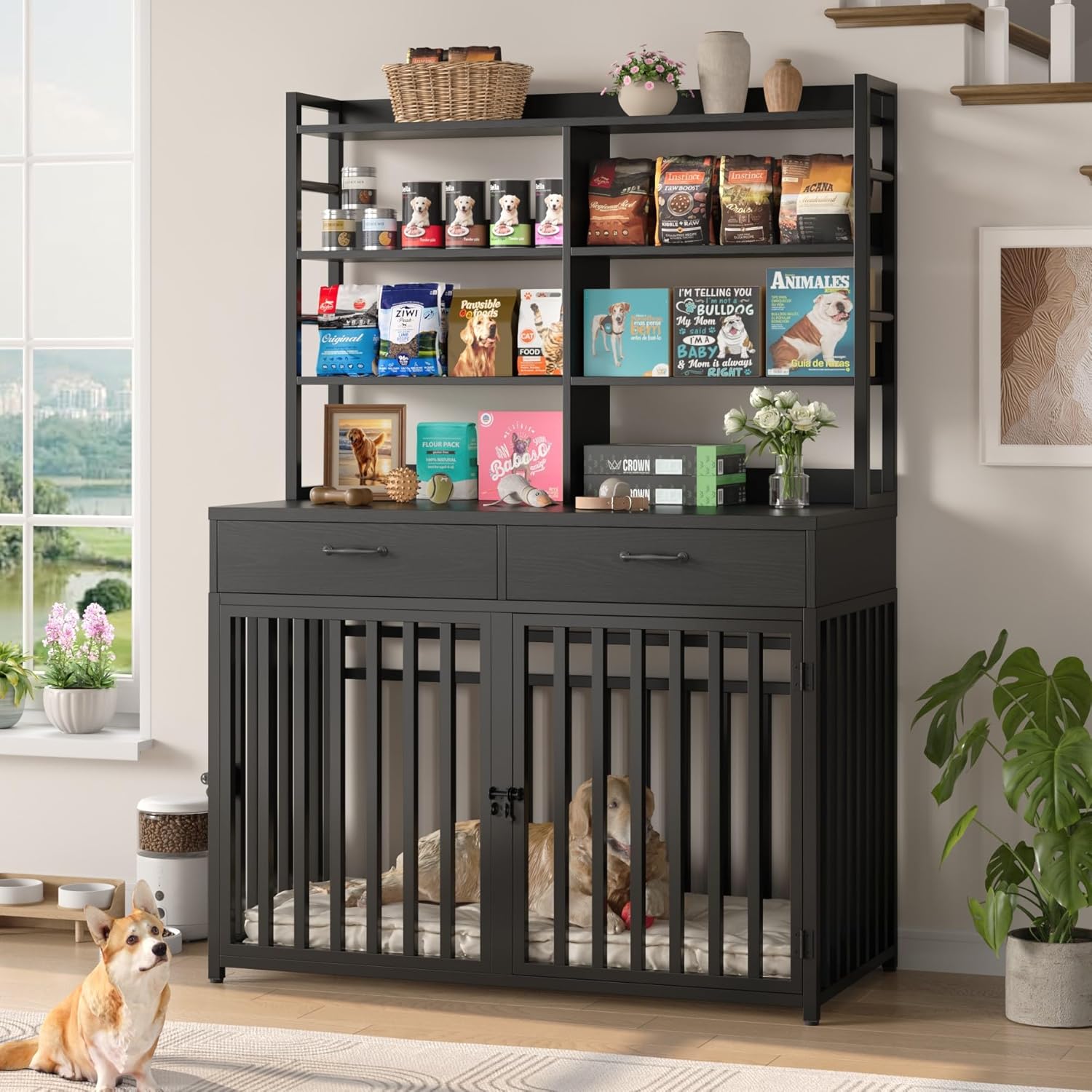 Transform Your Space: Keyluv Heavy Duty Dog Crate Furniture Review