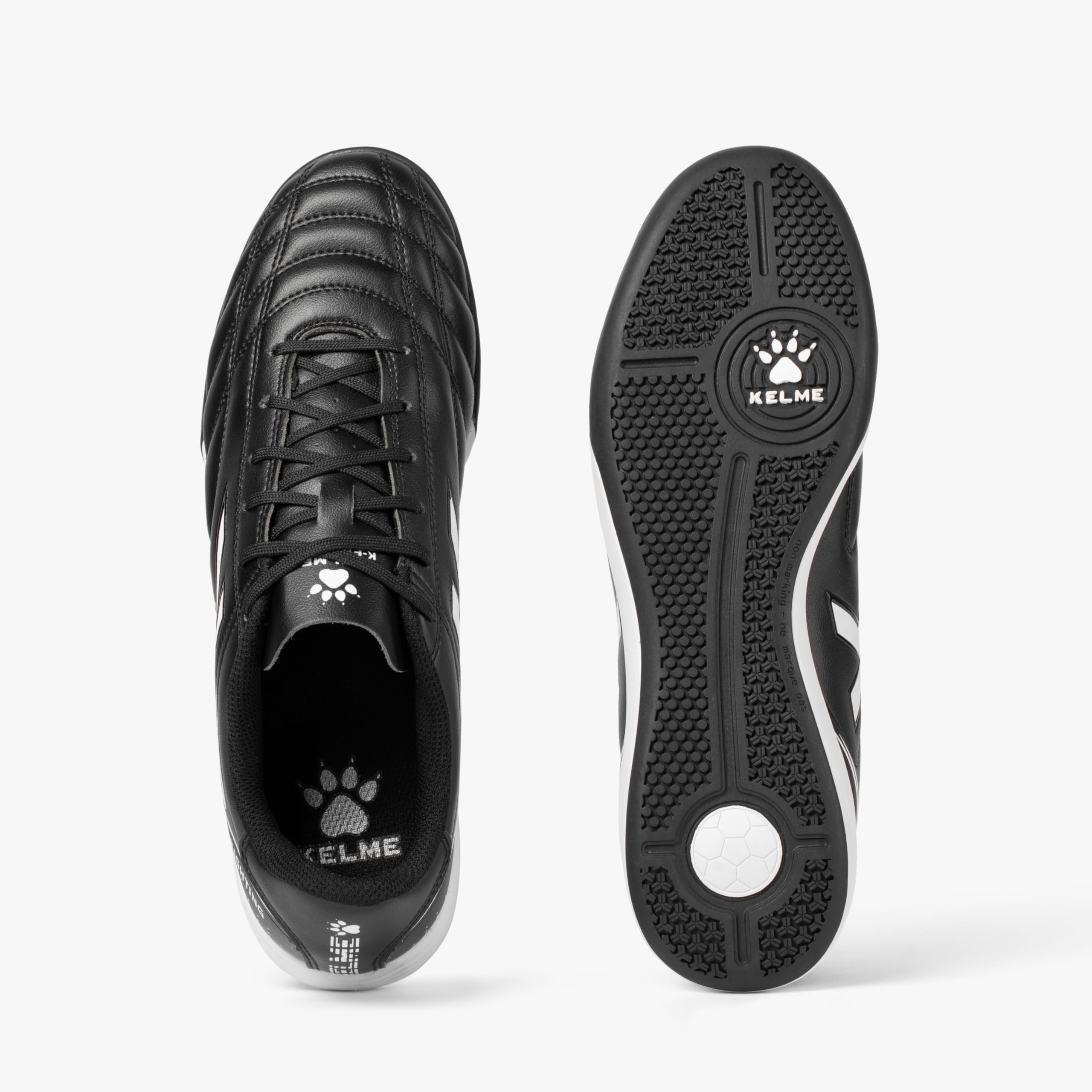 KELME Chaussures de football d'intérieur pour homme - Chaussures de futsal professionnelles respirantes - Chaussures de football athlétiques pour intérieur TF