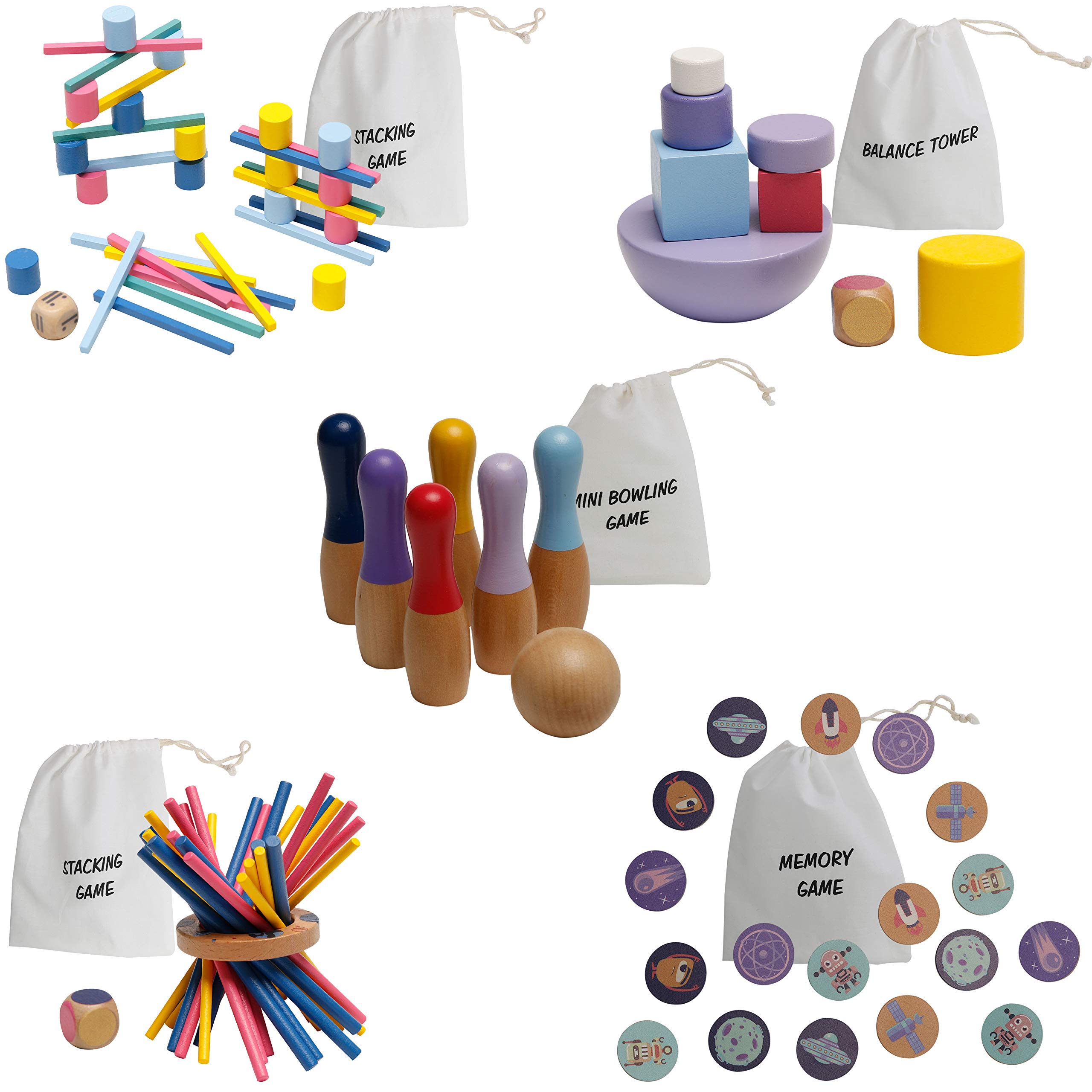 Buy IQ Toys Travel Board Games Set Includes Chess Set, Snakes and