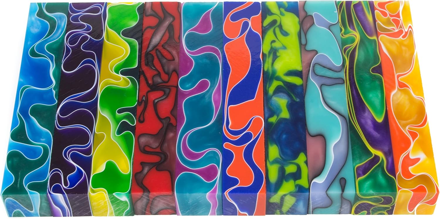 Acrylic Pen Blanks (10-Pack) (Mix 2)