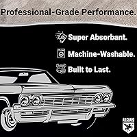 Vista 6 de Toallas de microfibra para autos, toallas de secado ultra absorbentes, sin arañazos y sin pelusas, paños de limpieza de microfibra de alta