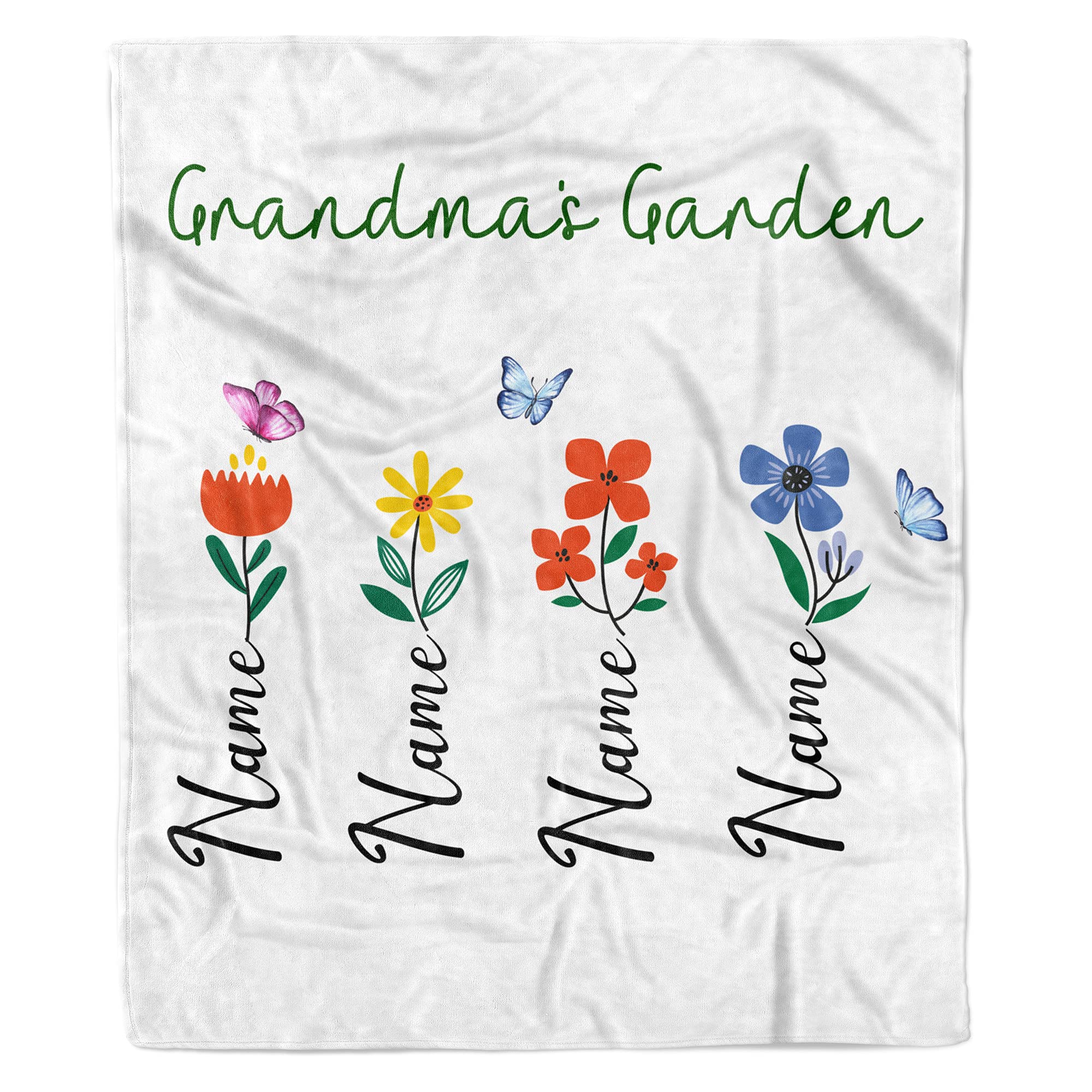 Coperta con nome personalizzato Coperta nonna Coperta Nana Regalo personalizzato per Mimi Coperta personalizzata Coperta in pile Nome personalizzato Coperta Regalo per la nonna Nome unico Coperta