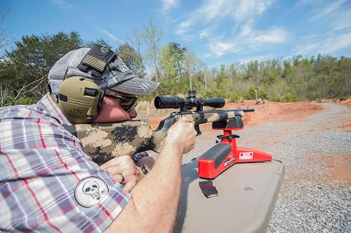 Miniatura 3 de MTM FRR-30 - Soporte delantero para rifle ideal para rifle y escopeta, fabricado en Estados Unidos, color rojo