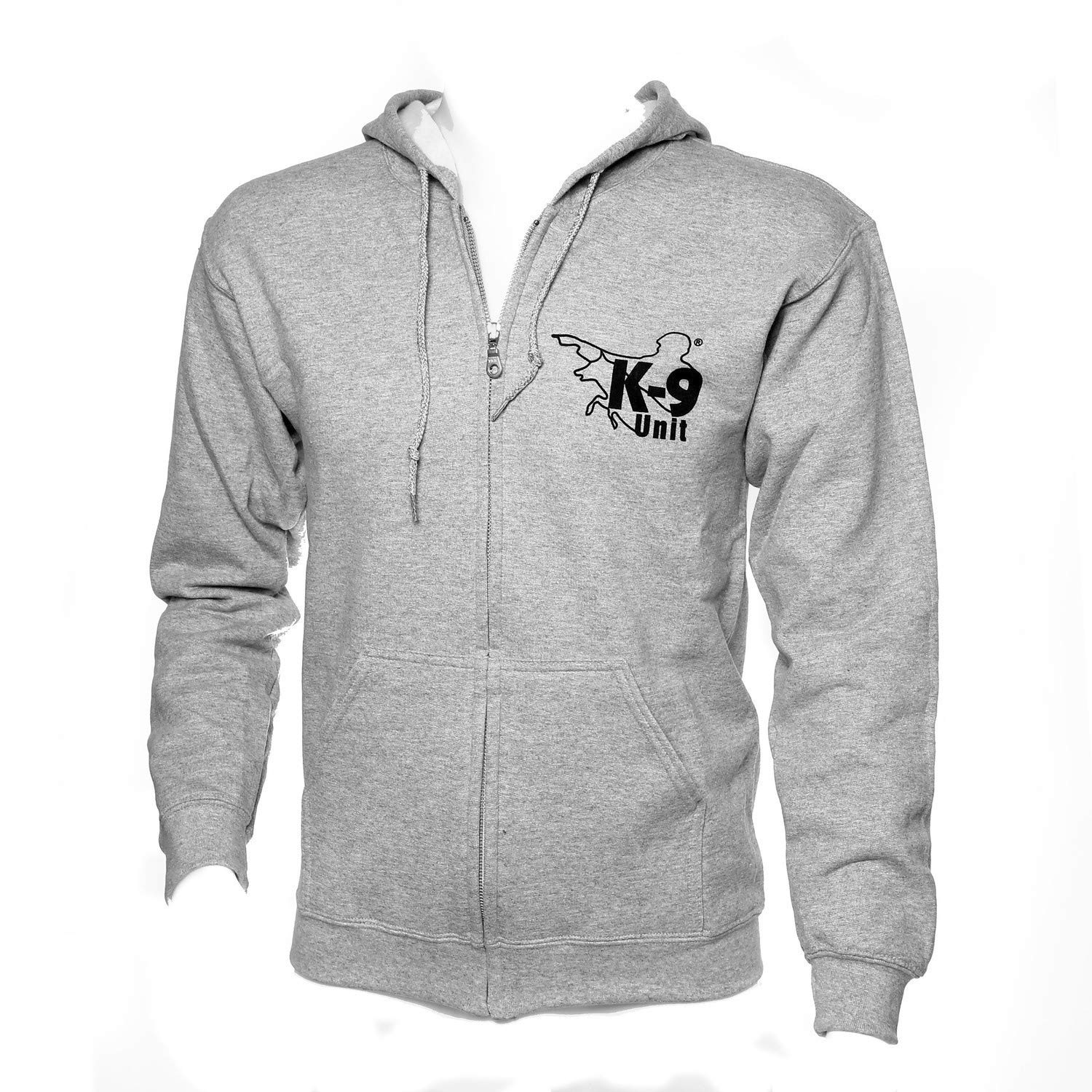 Julius-K9 Pullover à Fermeture Éclair et Capuche Gris Taille M pour Chien