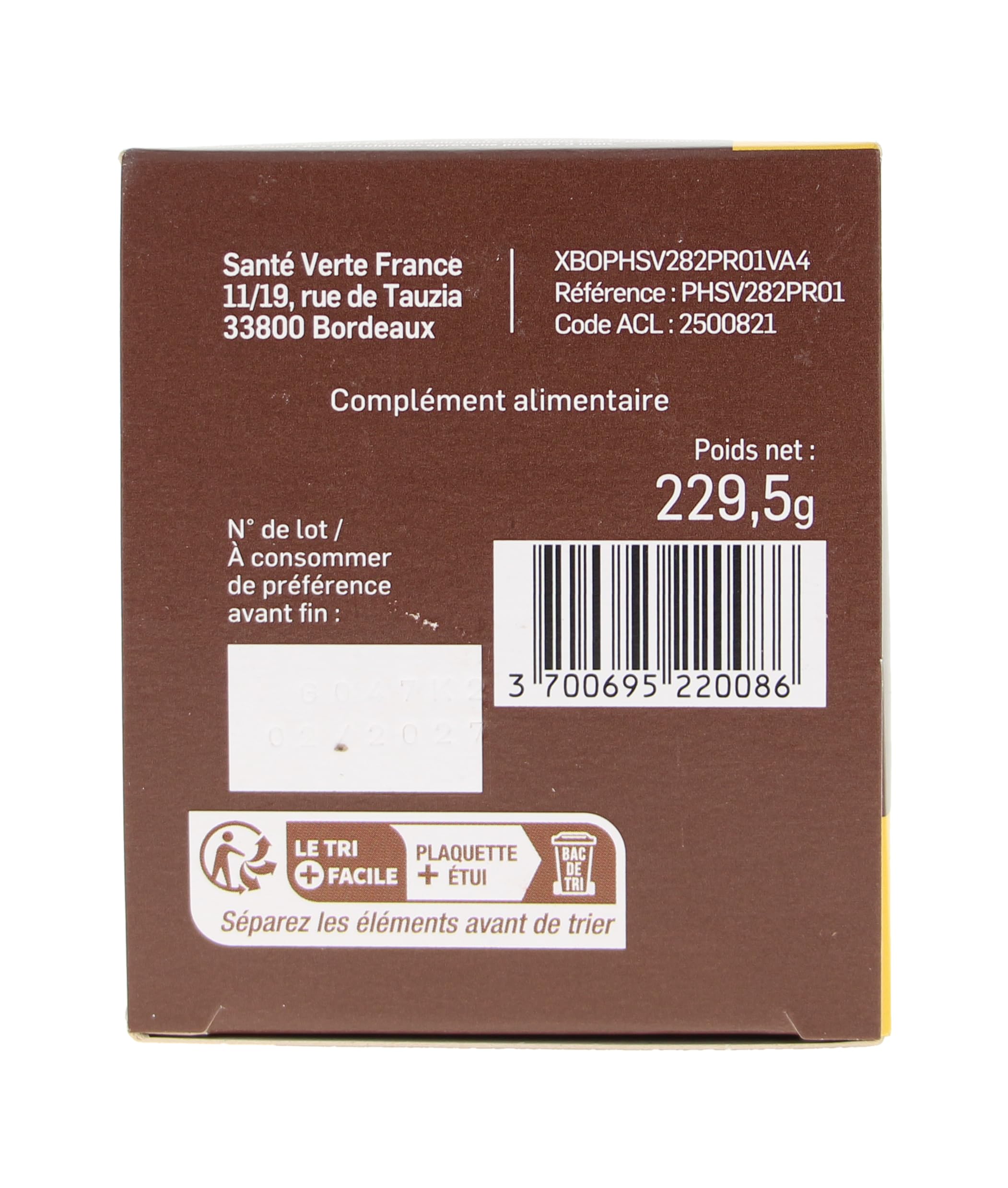 Santé Verte GCA 2700 120 Comprimés + 60 Comprimés Offerts