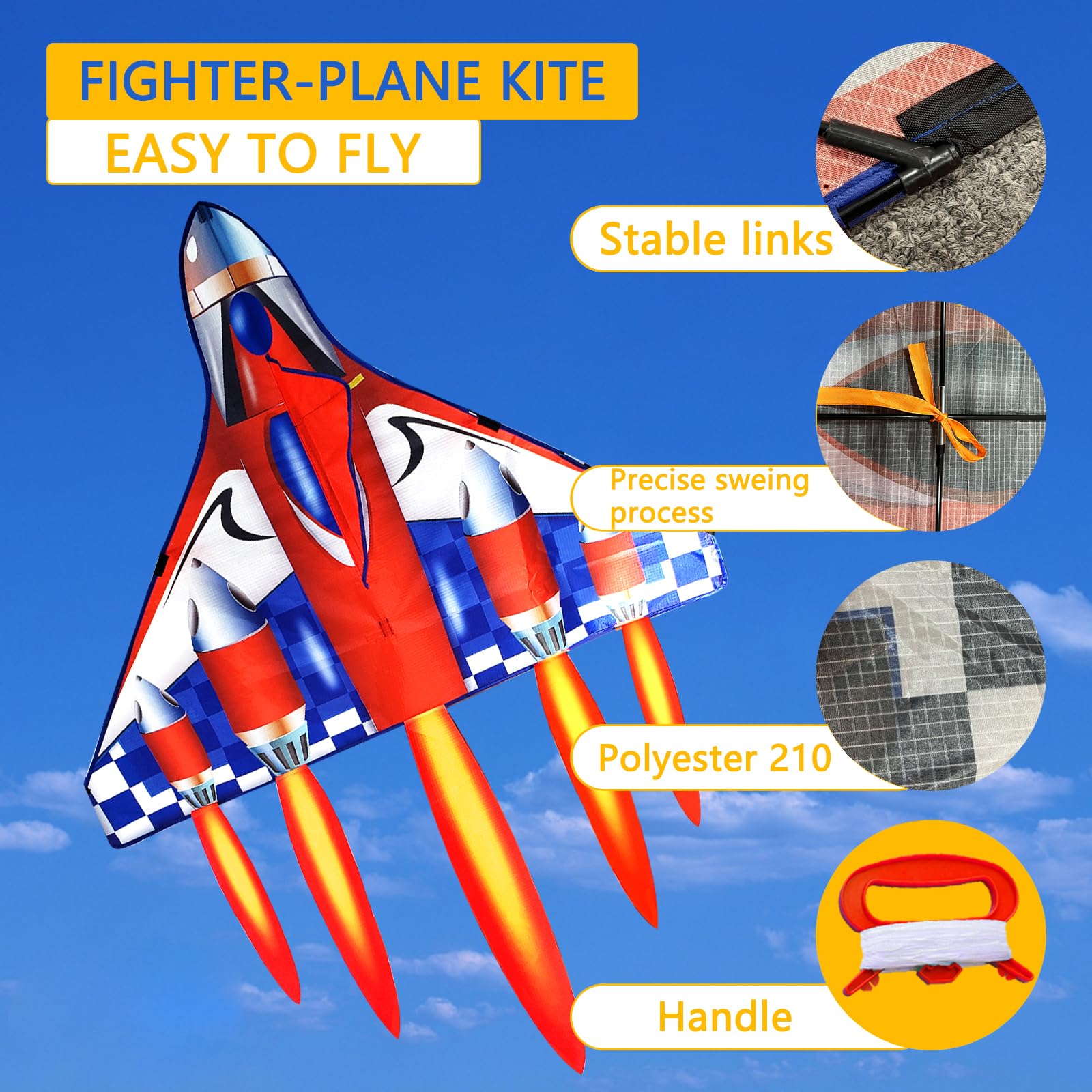 Touch The Sky Aquilone Serpente Lungo 8 Metri Per Bambini E Adulti