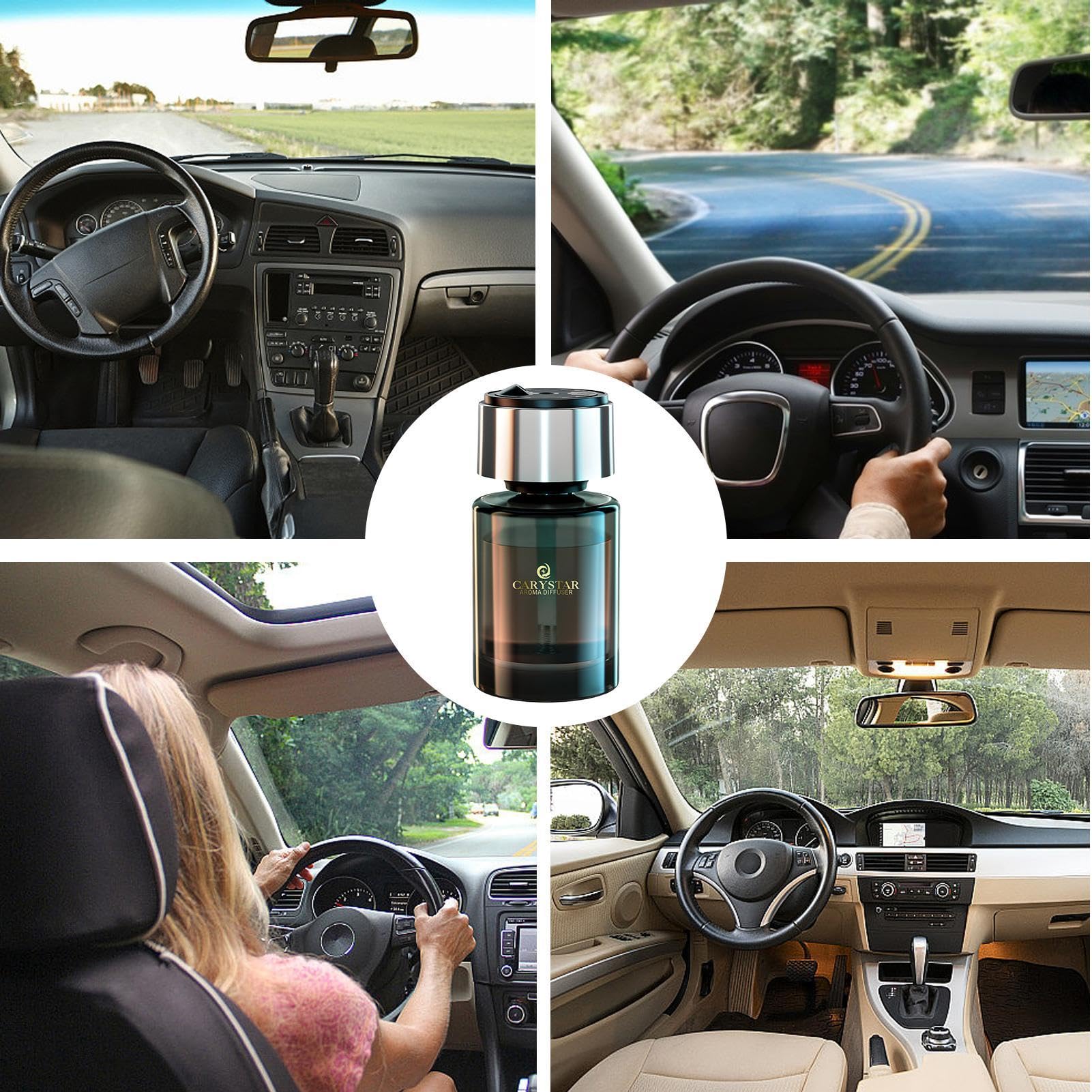 Diffusore per aromaterapia per auto, deodoranti per auto per la decorazione