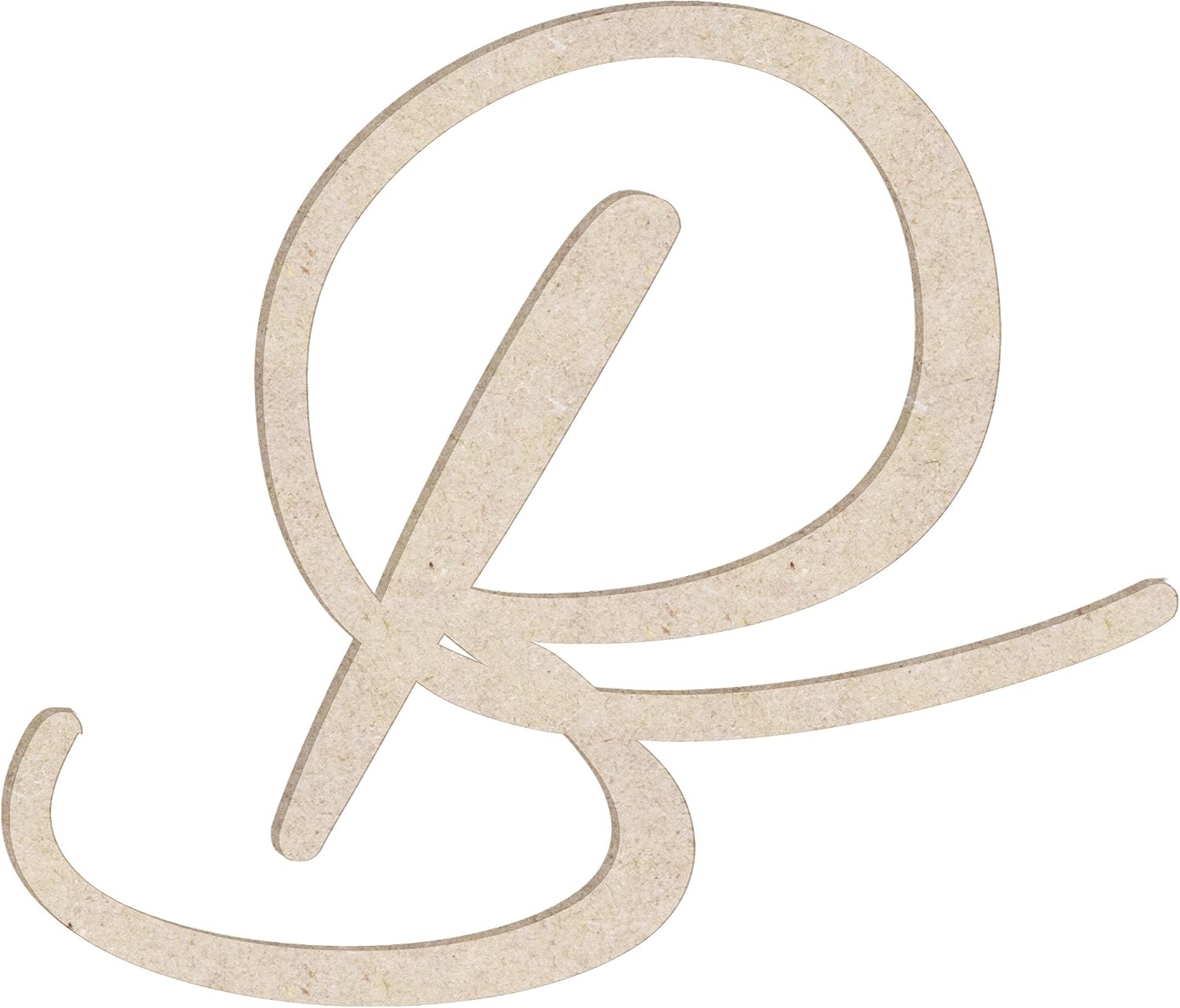 20" Harmonie Unfinished Wood Initial Monogram Letter A (Sizes 12"-30")