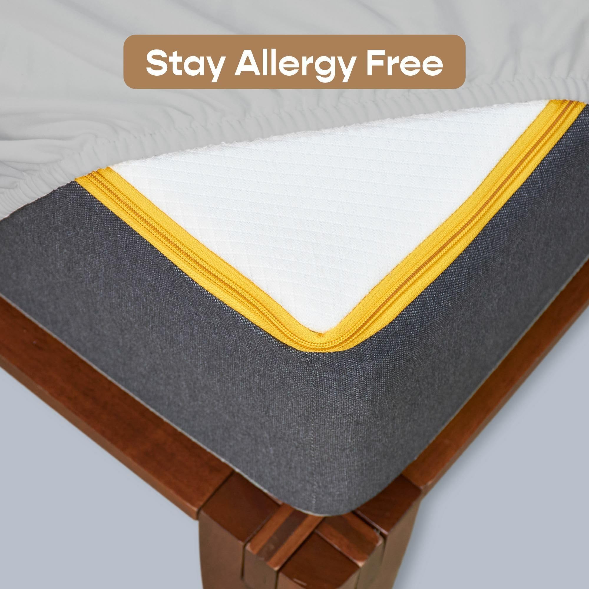 SleepyCat Waterproof Mattress Protector - King Size -3