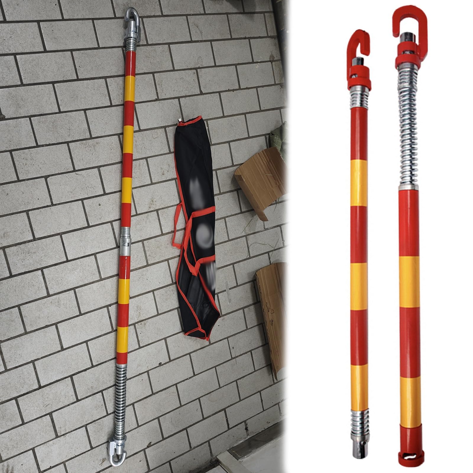 Bar ciągnący ciężkiej pracy awaryjnej, Vehicle Tow Bar 3-50 Tons Multicolor(6 tons)