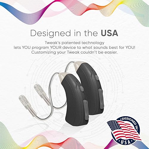 Miniatura 8 de Tweak Focus+T Amplificador de sonido digital para amplificación de sonido personal con modos de escucha programados y función de bobina telefónica