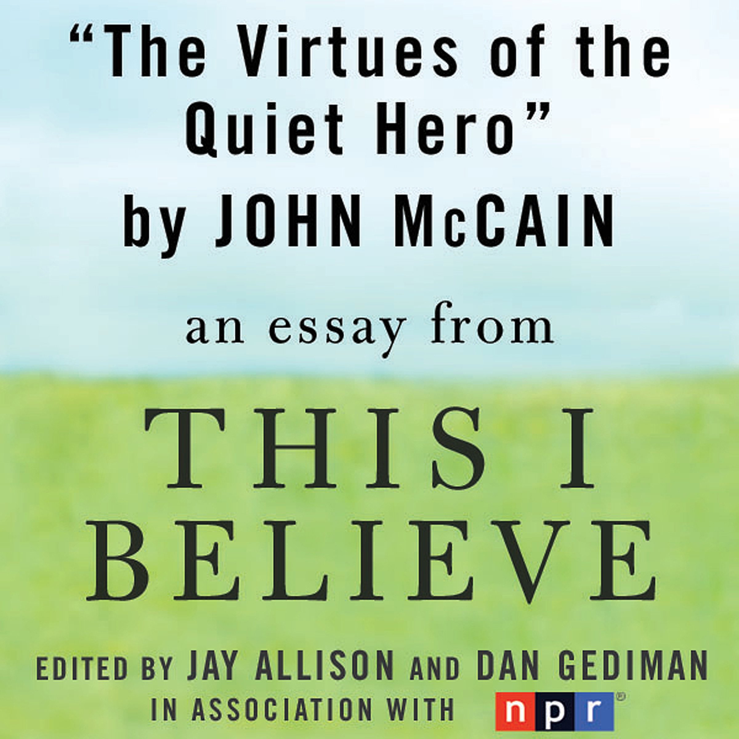 Cover art for The Virtues of the Quiet Hero