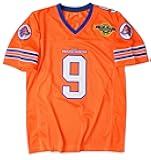 90s Football Jersey for Party,Bobby Boucher #9 The Waterboy Sandler 50th Anniversary Movie Football Jersey