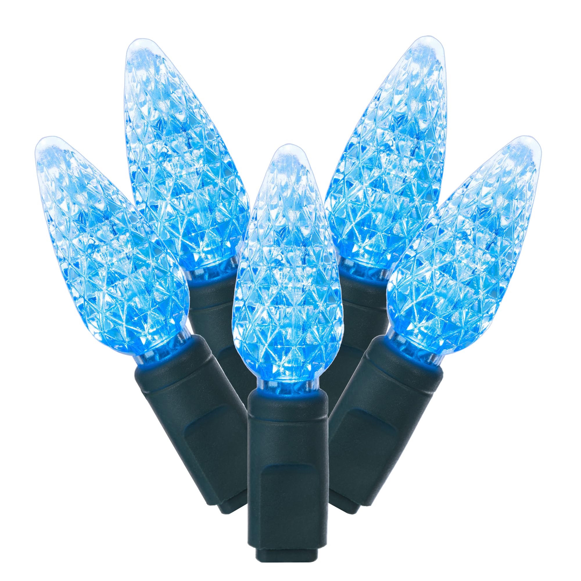 Amazon.com: Vickerman 100 Teal C6 LED Single Mold Light on Green