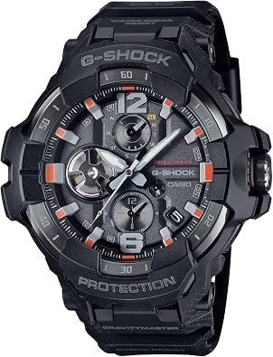 Casio G-Shock Master of G Air Gravitymaster Solar Connected Black Resin Strap Watch - GRB300EC-1A