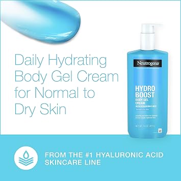 Neutrogena Hydro Boost Body Lotion Gel Cream, 2 x 16 oz