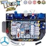 Tronex - 100+ Circuit Science STEM Kit Electronics Experiments | With Real Circuits - Smart Sensors - Interactive Projects - Educational Learning for Kids - Fun Engineering