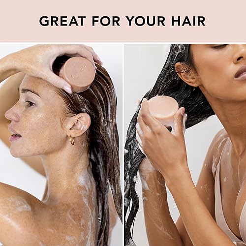 Miniatura 8 de Kitsch Barra de acondicionador de aceite de coco y barra de champú de agua de arroz con descuento