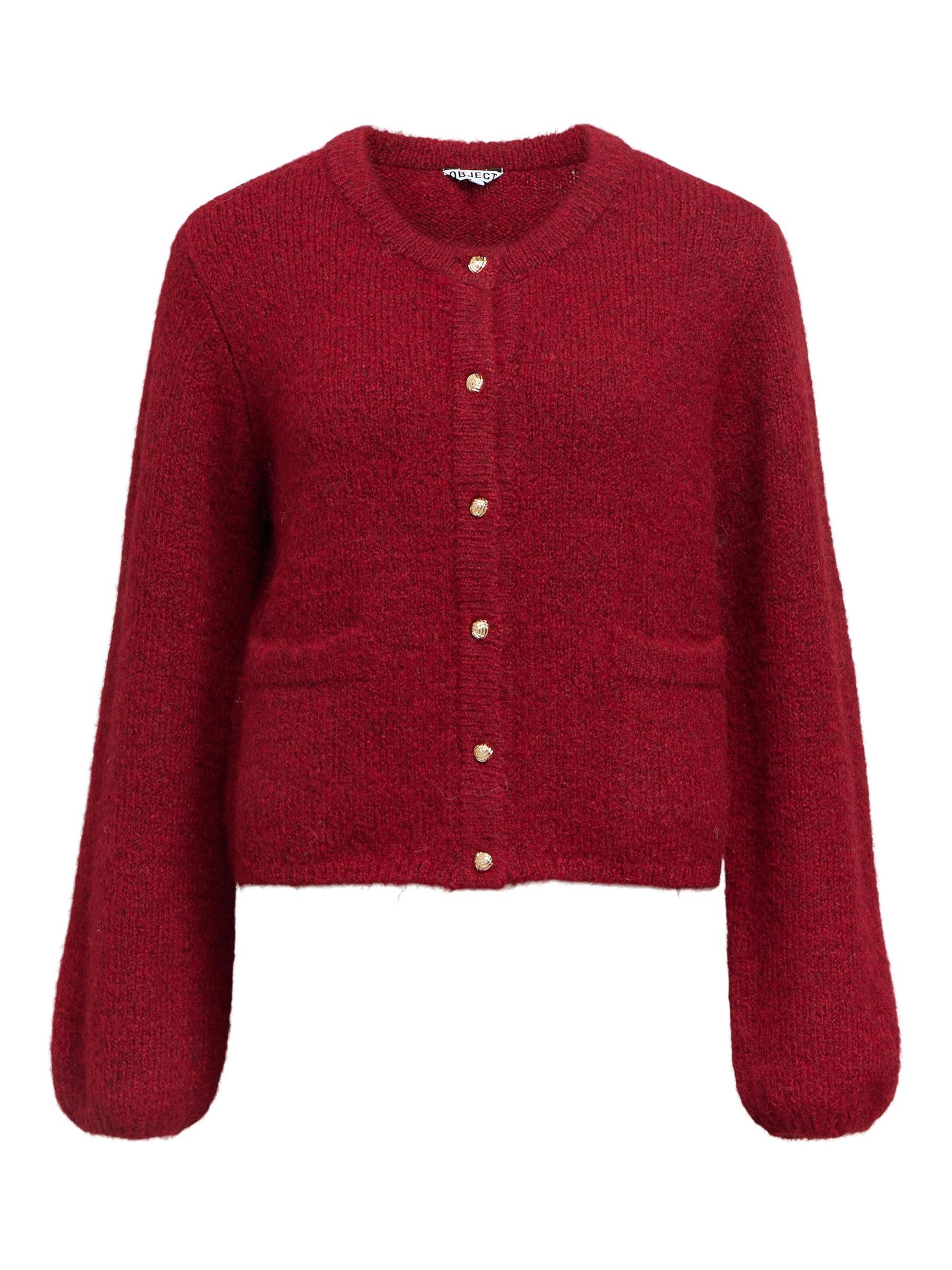 Object Female Strickjacke Strick