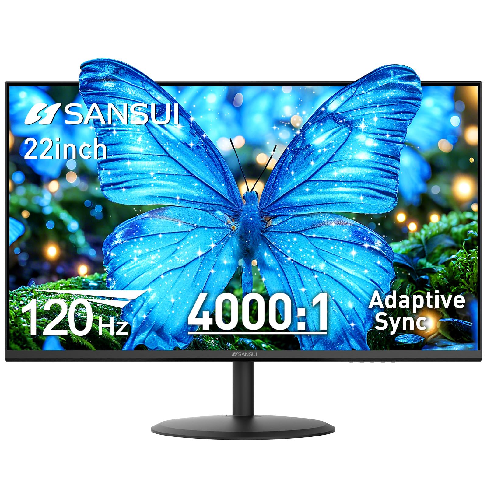 m.ito✨SANSUI SMC-150BT Amazon.com: SANSUI 22 Inch 120Hz Monitor, FHD Computer
