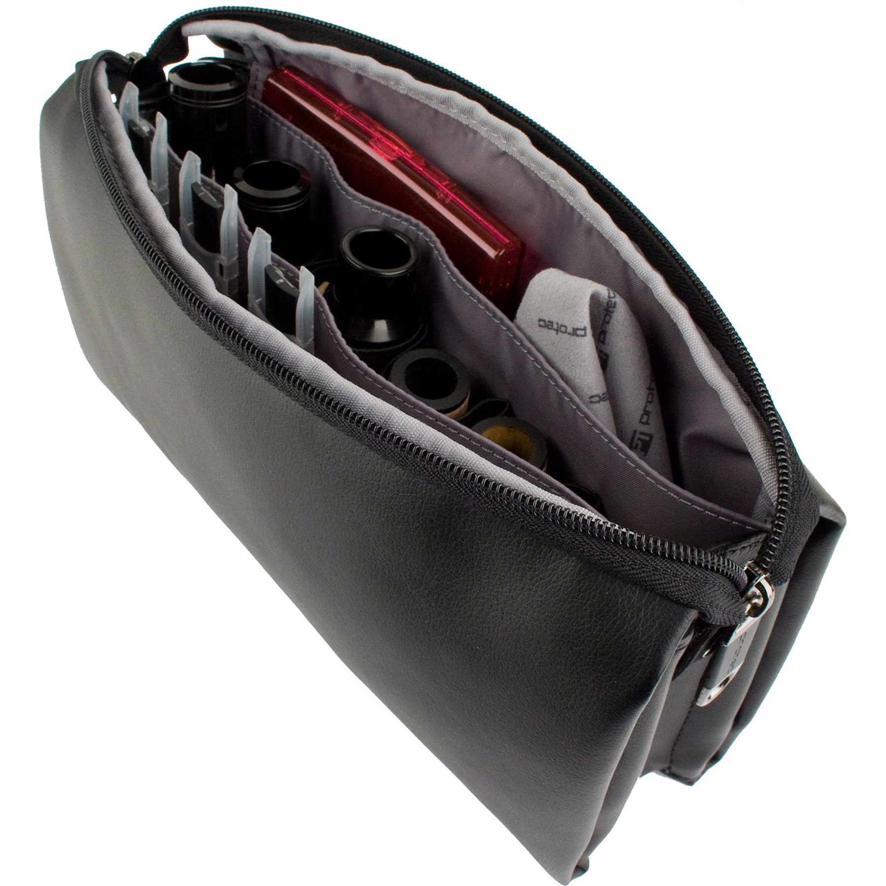 Pro Tec wmc10protec 10 Woodwind Mundstück Fall Leder-Etui Protects up to 6 Mouthpieces