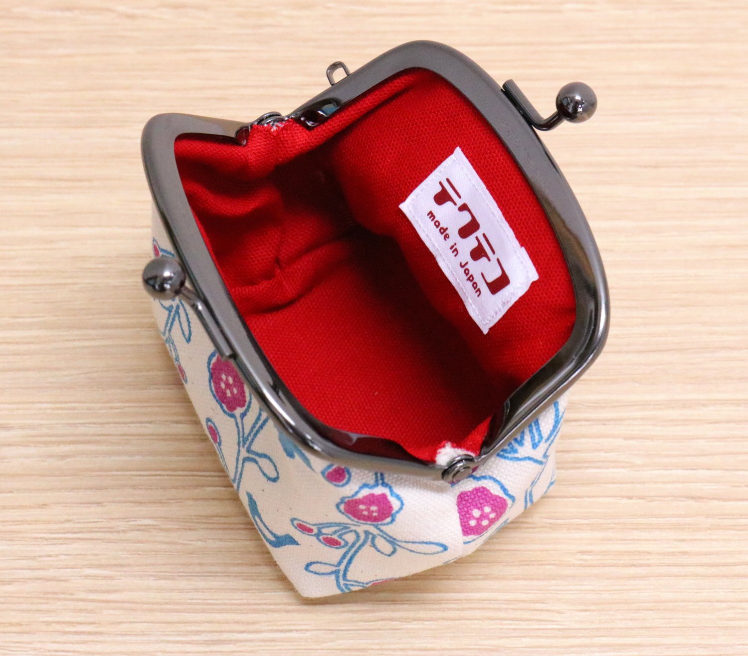 Amazon.co.jp: 京佑 日本製 がま口 コイン ケース 6×9×マチ6cm 財布