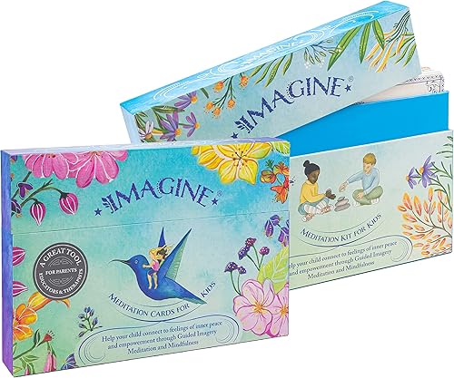 Imagine Tarjetas de meditación + paquete de kit