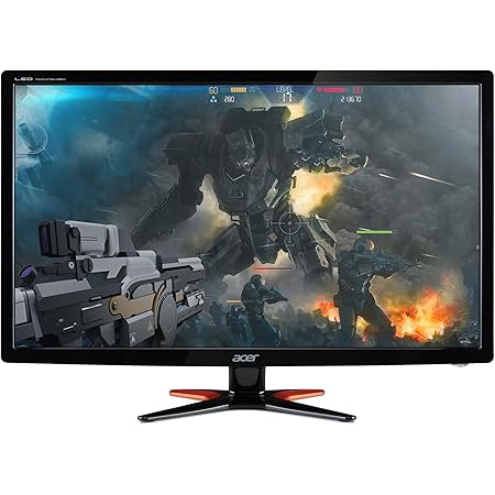 Acer GN246HL Bbid 24-Inch Full HD (1920 x1080) Widescreen 3D Gaming Monitor|144Hz Refresh Rate|1ms Response Time| (1 x VGA, 1 x DVI, 1 x HDMI)