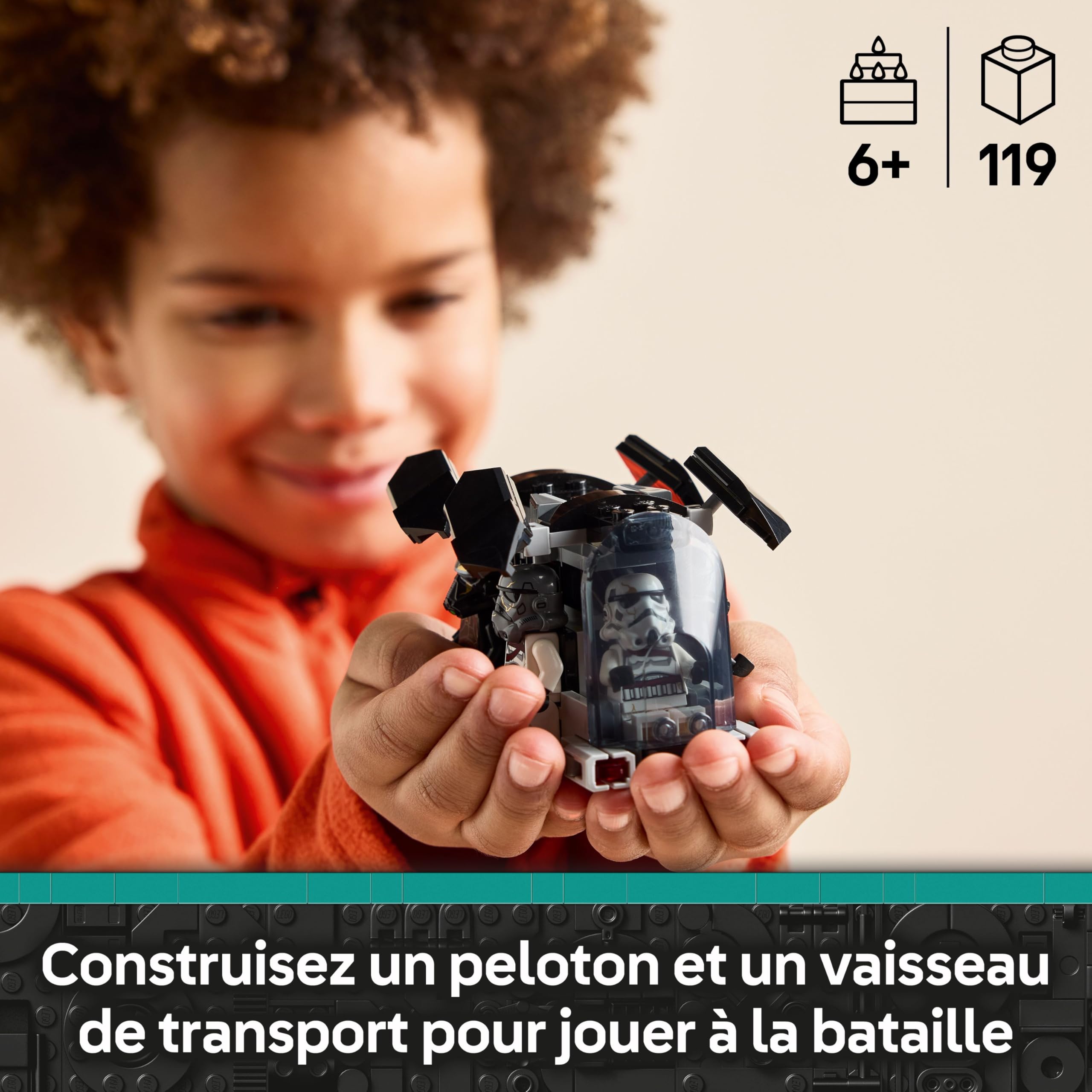 Visiter la boutique LEGO LEGO Star Wars 75412 Ahsoka Pack de Combat Death Troopers Contre Night Troopers - Jeu de Construction avec Transporteur & 4 Minifigurines avec Blasters - Cadeau Collector pour Garçon dès 6 Ans & Fans in use