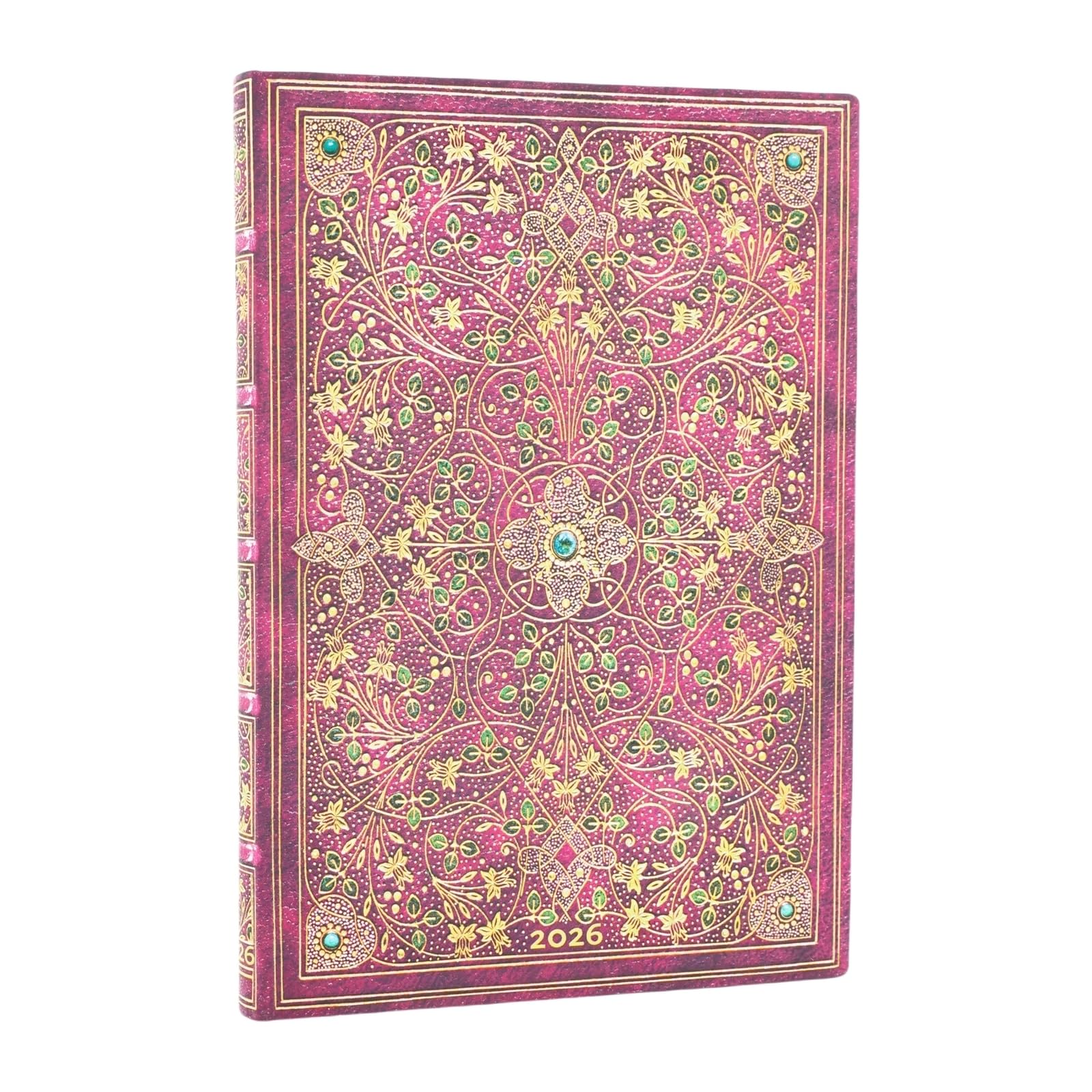 2026 Diamond Jubilee (Sangorski & Sutcliffe) Midi 12-month Vertical Softcover Flexi Dayplanner 2026 (Elastic Band Closure)