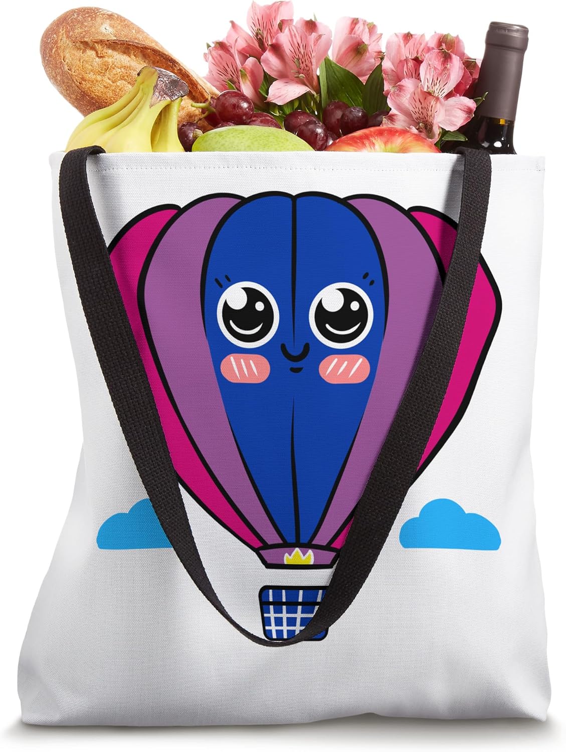 Bisexual Balloon Bisexual Pride Tote Bag