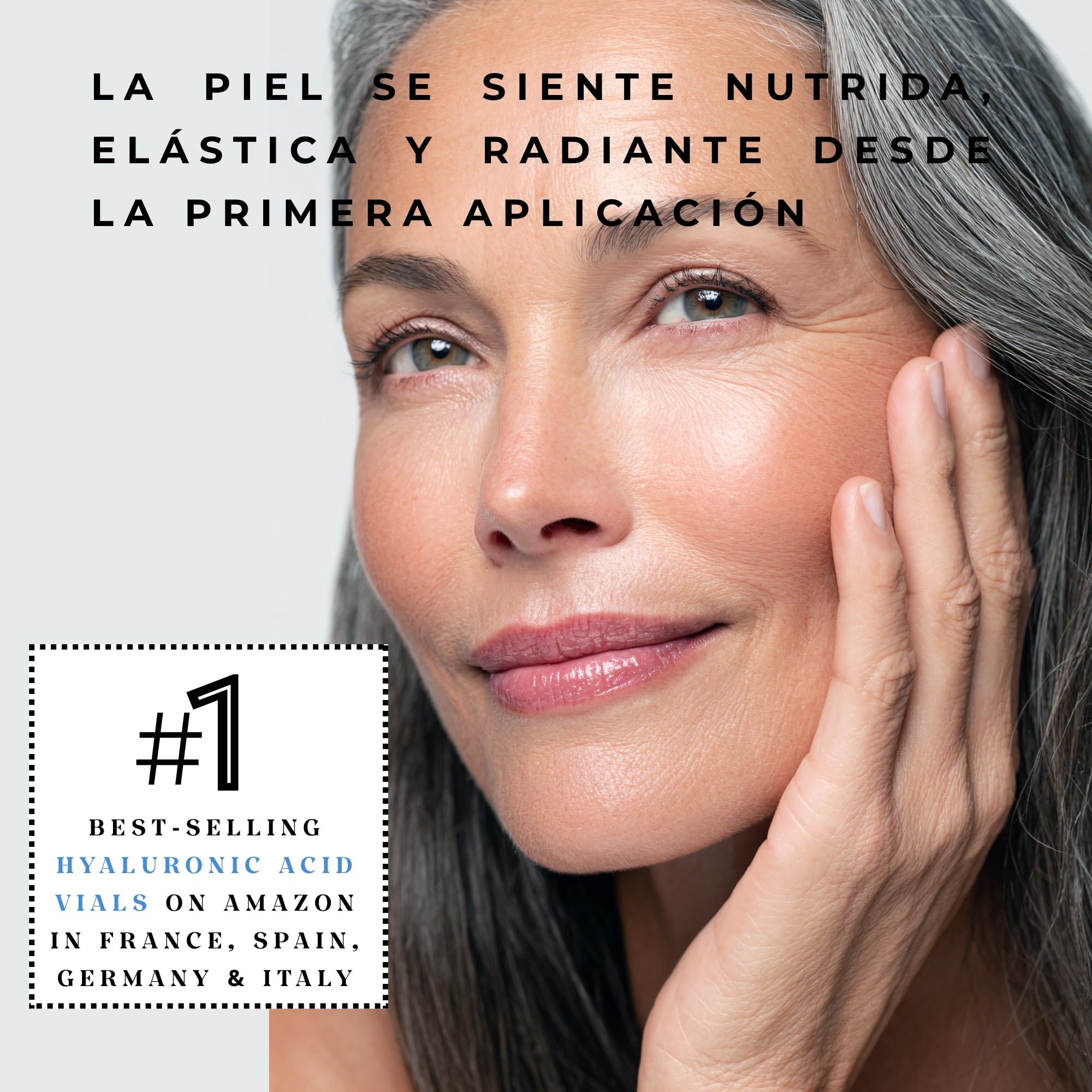 KFS Viales Triple Serum Facial Acido Hialuronico - Niacinamida - Pantenol