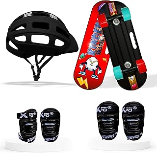 Jaspo Dragon Fire Junior Kids Fiber Skateboard Kit I Casterboard I Cruiser I (18"X 6") Junior Board Kit 18 Inches (For Upt... Price In India