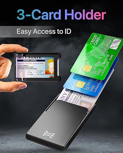 Miniatura 4 de TORU MX PRO - Funda para iPhone 13 Pro Max con tarjetero  Funda protectora delgada con imanes integrados para compatible con MagSafe  Cartera