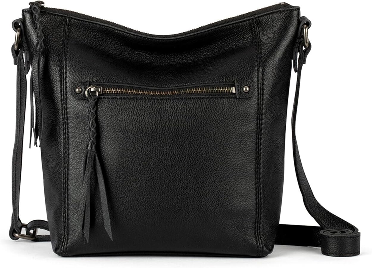 The Sak Ashland Leather Crossbody: Handbags: Amazon.com