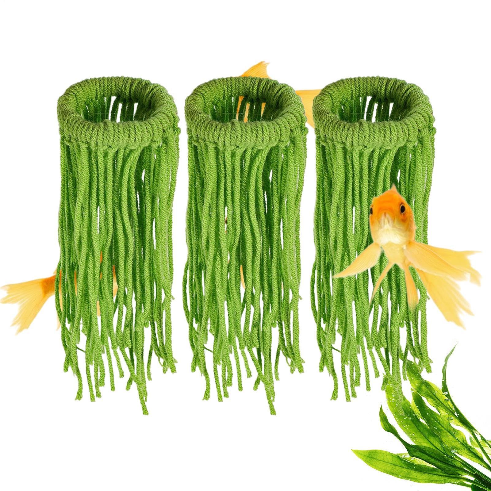 Dorugage Breeding Mops for Fish | Aquatic Plant Shelter | Aquarium Breeding Mop | for Home Aquarium Egg Laying Aquatic Tank Decoration