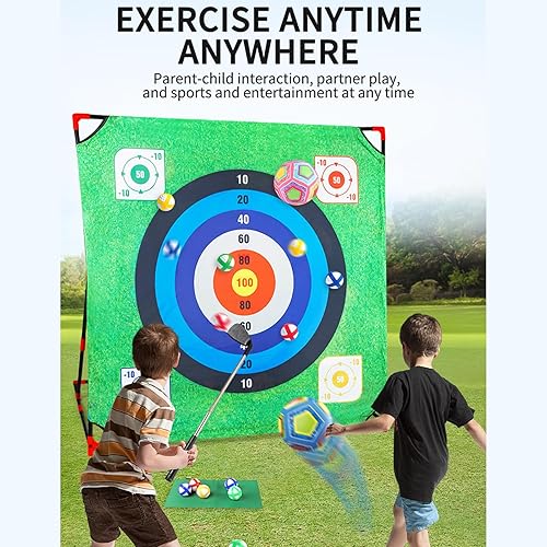 Miniatura 2 de Juego de croquet de golf para actividades familiares al aire libre para todas las edades, desarrollo de habilidades motoras, juego de croquet