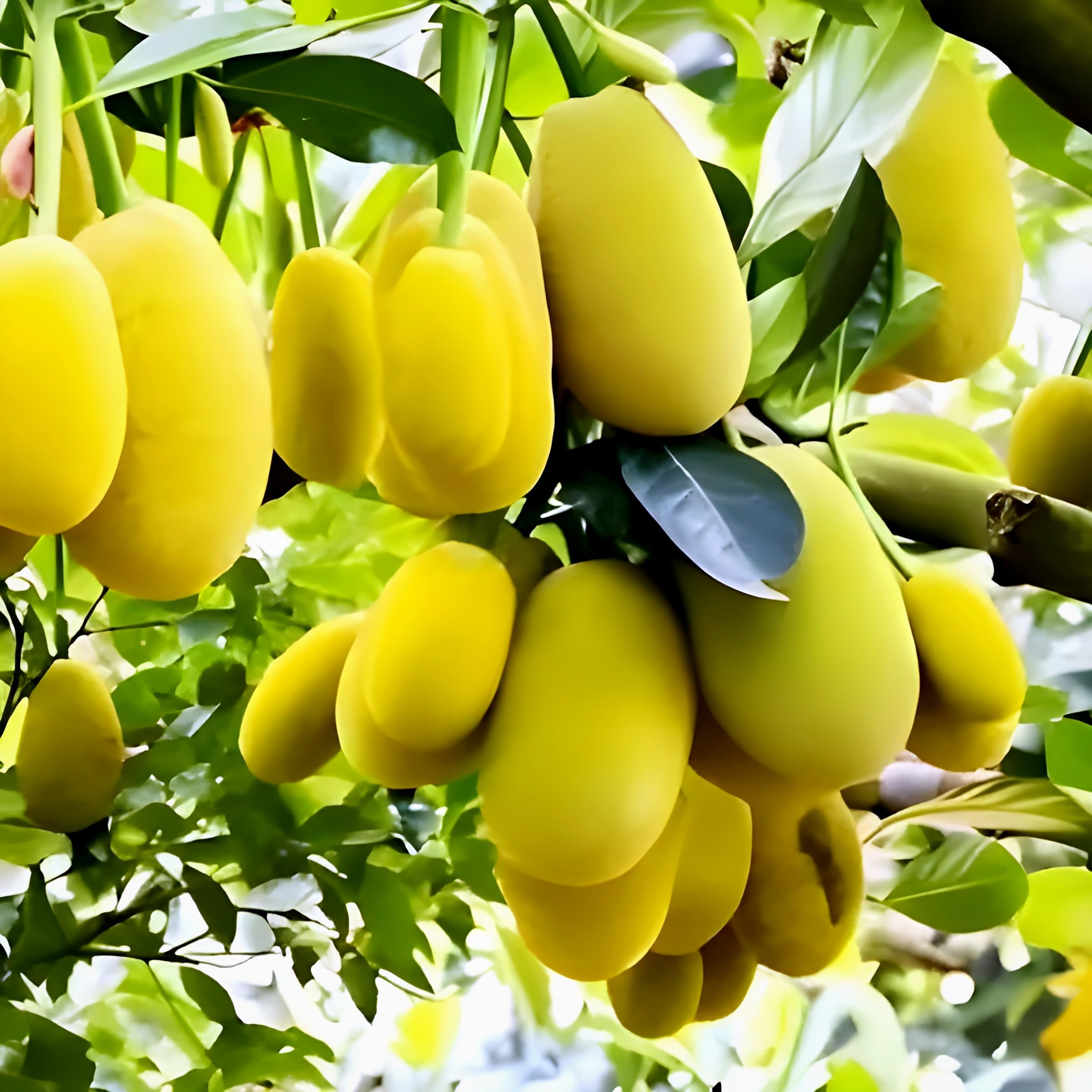 PAJUSDYASI-Helthy Fresh All Time " Green Jack fruit Tree" plant grafted (pack of 1) || For Home Garden FRuit tree plant outdoor plant