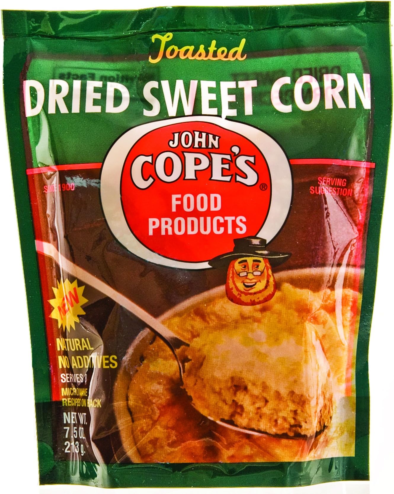 Copes Dried Sweet Corn 7.5oz - Two Pack