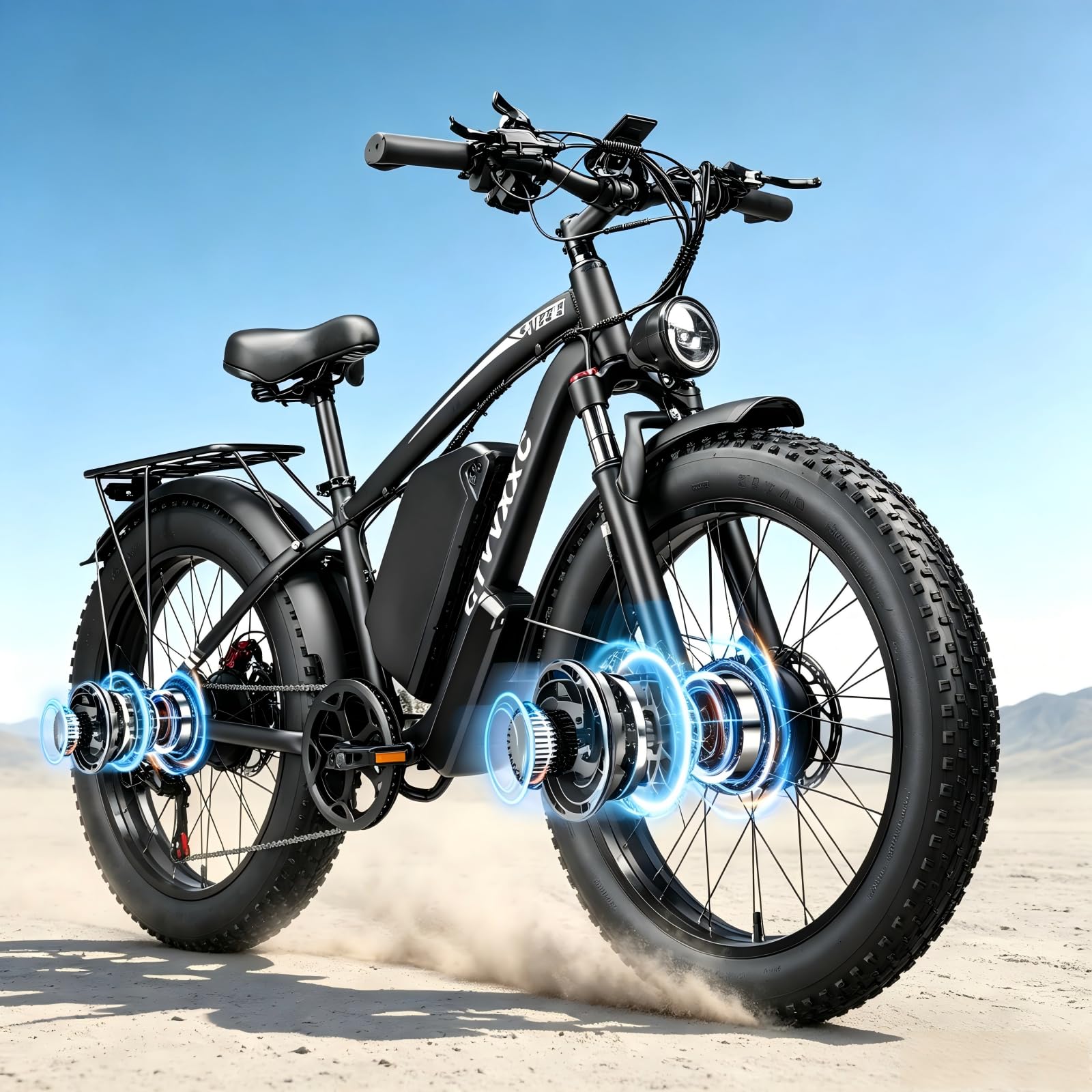CTVVXXC 9000W Dual Motor Ebike