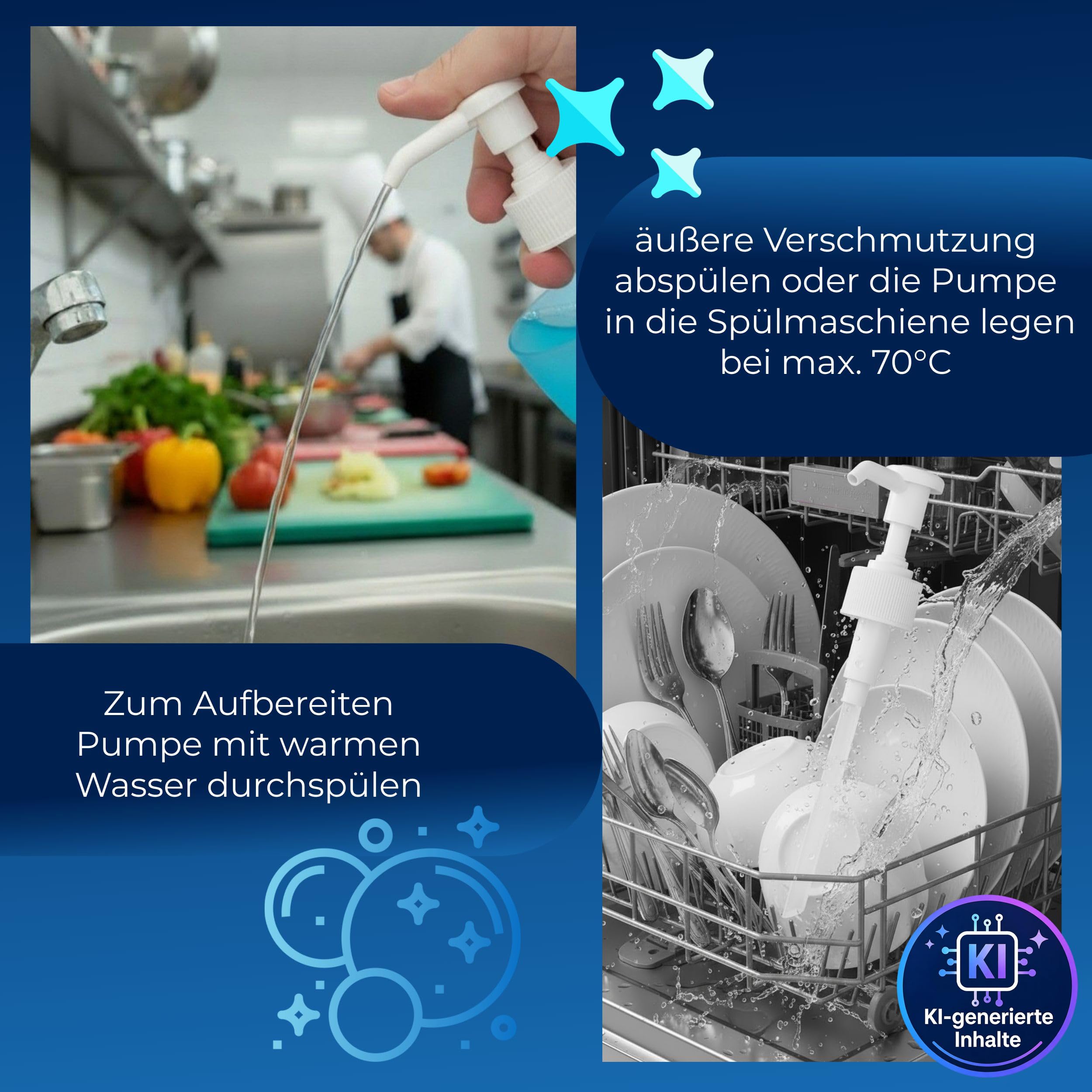 Dosierpumpe mit intensiv pflegendem Wasser-in-Öl Hautbalsam Baktolan Balm (4 x 350 ml)