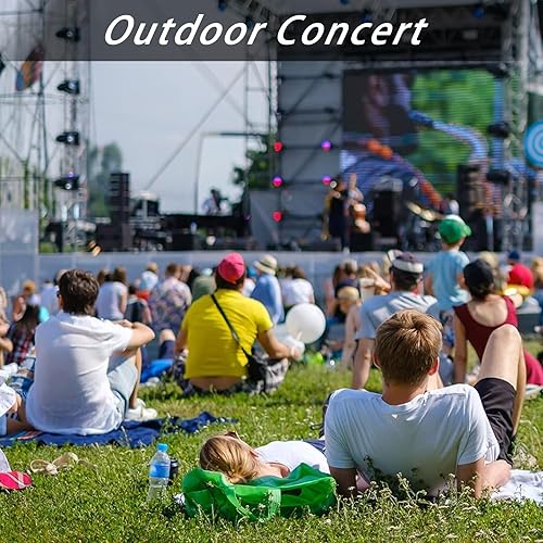 Miniatura 4 de HEYLEAYAR Foam Stadium Seat Cushion,2 Pcs Portable Bleacher Cushion Seat Stadium Seat Pad for Bleacher Bench,Spectating Sports Festivals,Outdoor